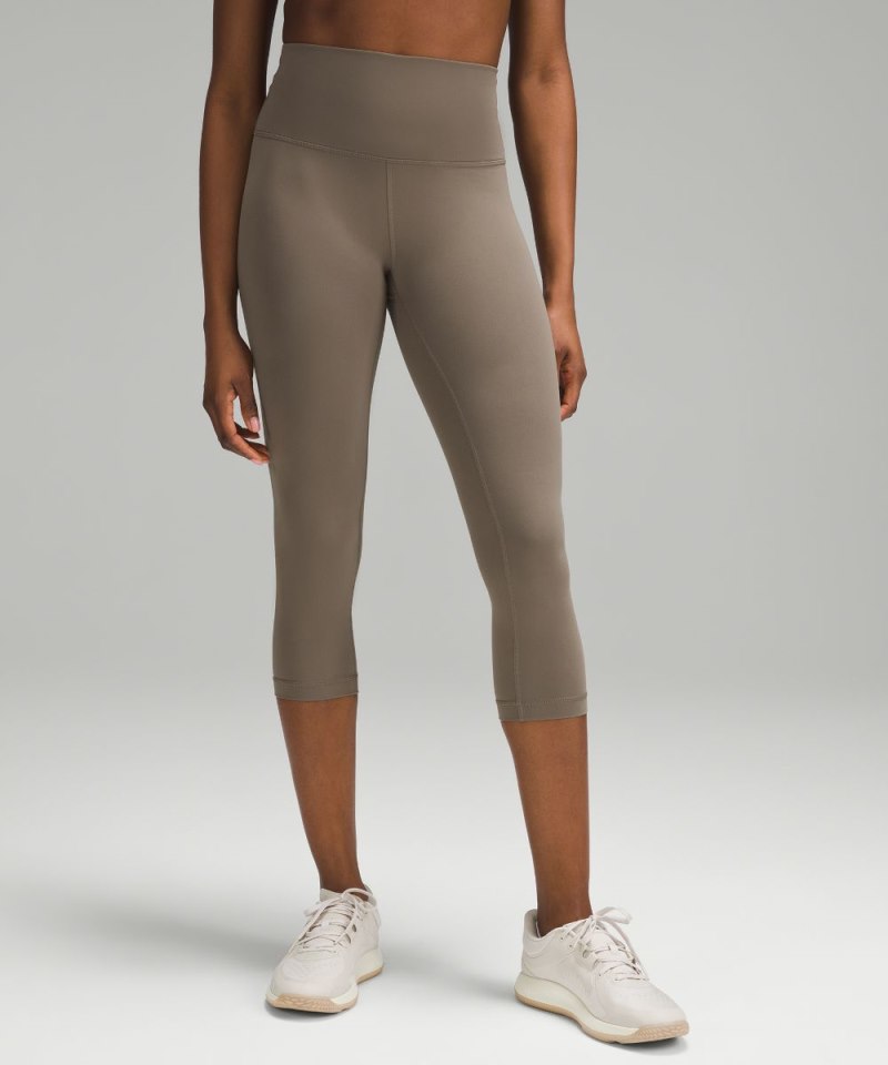 Lululemon Wunder Train High-Rise Crop 21" Nomad Online Outlet Sale