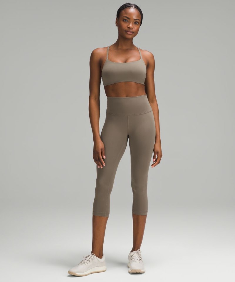 Lululemon Wunder Train High-Rise Crop 21" Nomad Online Outlet Sale
