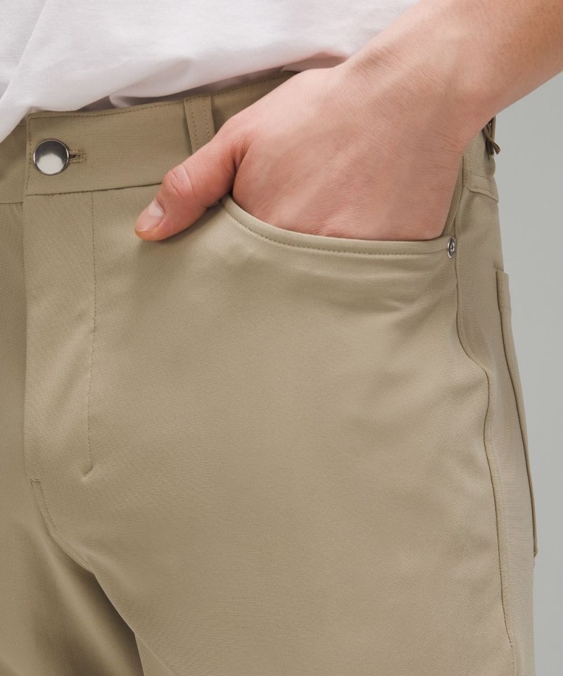 Lululemon ABC Classic-Fit 5 Pocket Pant 34"L *Warpstreme Compass Khaki Online Outlet Sale