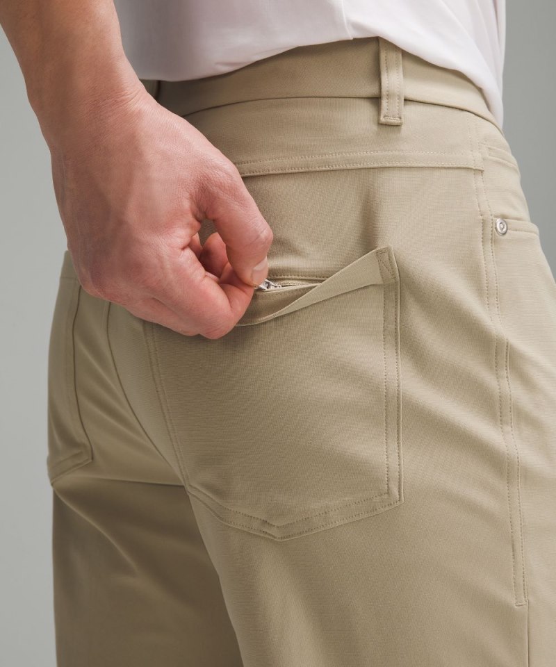 Lululemon ABC Classic-Fit 5 Pocket Pant 34"L *Warpstreme Compass Khaki Online Outlet Sale