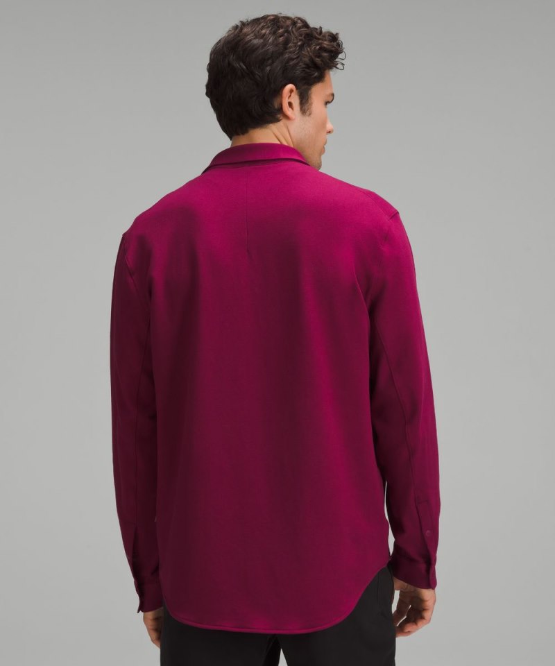 Lululemon Soft Knit Overshirt *French Terry Deep Luxe Online Outlet Sale