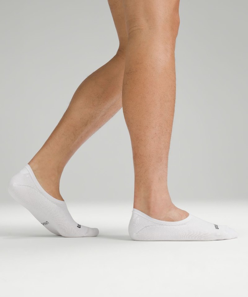 Lululemon Men's Daily Stride Comfort No-Show Socks *3 Pack White / Heather Grey / Black Online Outlet Sale