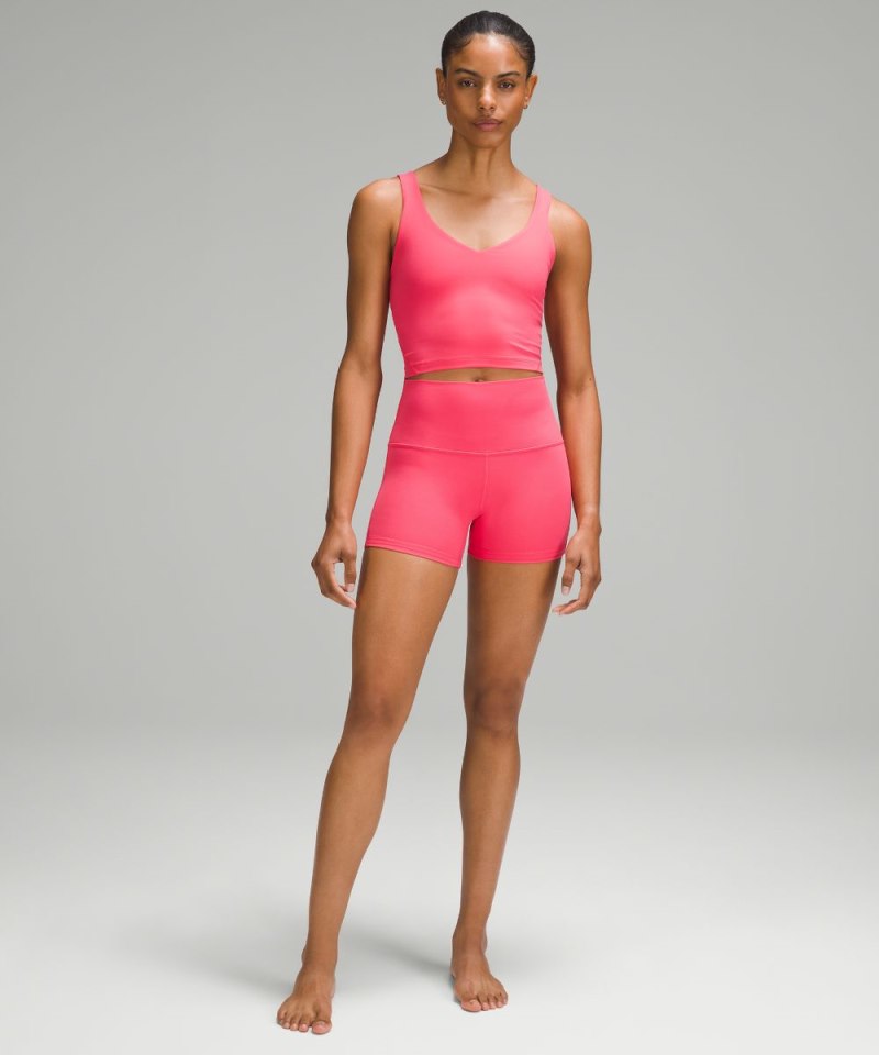 Lululemon lululemon Align™ High-Rise Short 4" Glaze Pink Online Outlet Sale