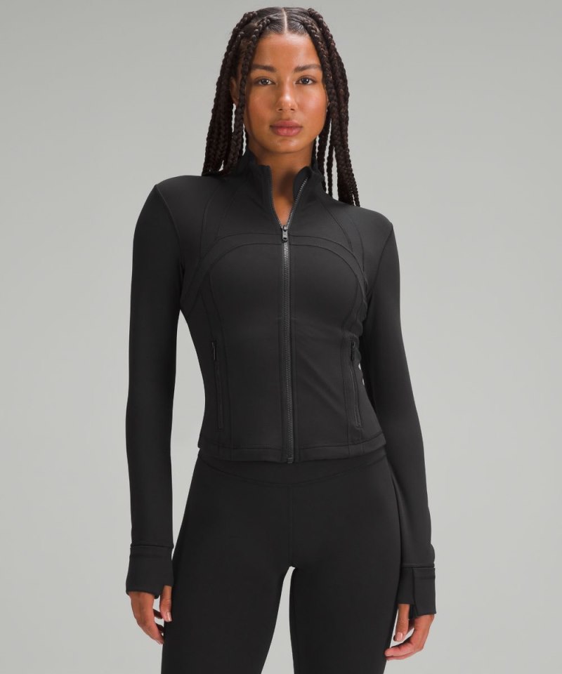 Lululemon Define Cropped Jacket *Nulu Black Online Outlet Sale