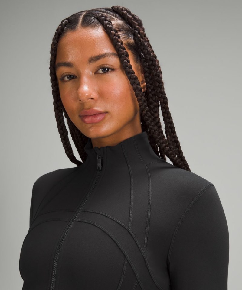 Lululemon Define Cropped Jacket *Nulu Black Online Outlet Sale