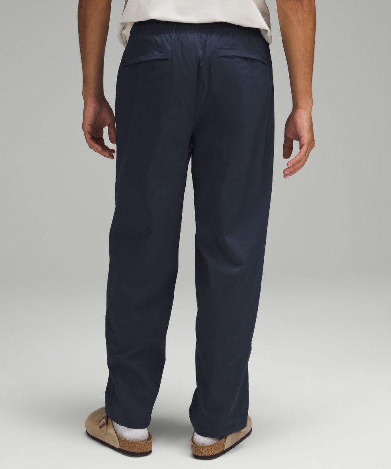 Lululemon Poplin Relaxed-Fit Pant True Navy Online Outlet Sale