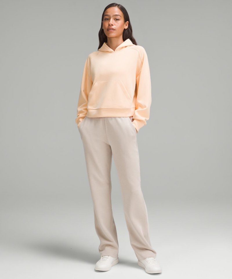 Lululemon Softstreme Hoodie Peach Bellini Online Outlet Sale