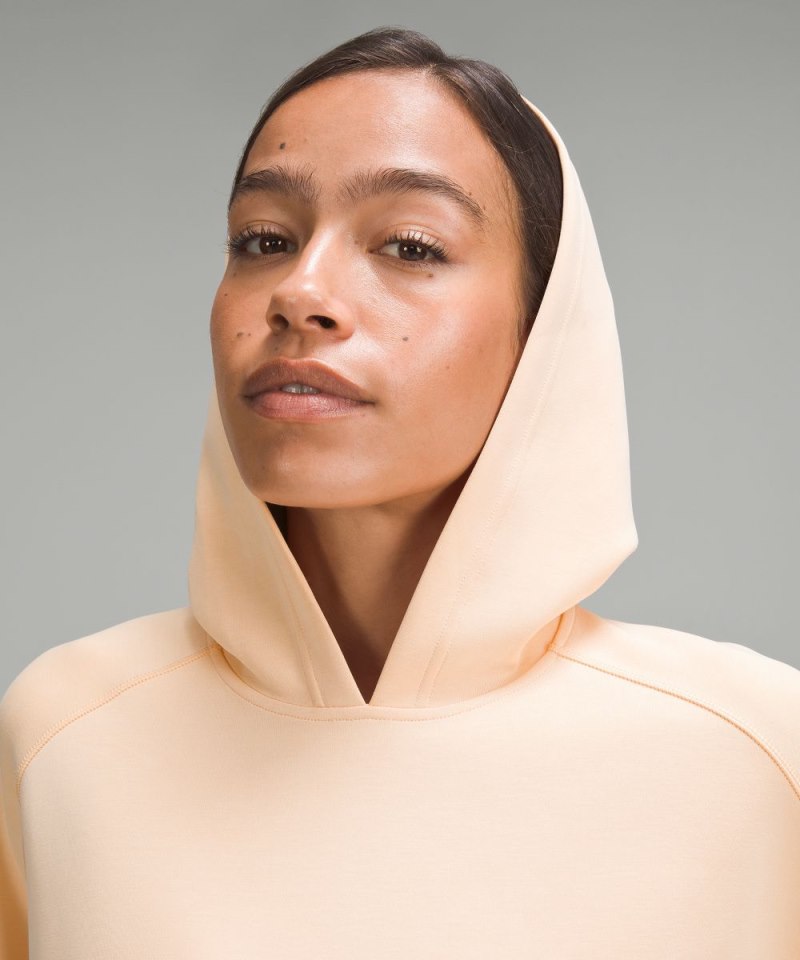 Lululemon Softstreme Hoodie Peach Bellini Online Outlet Sale
