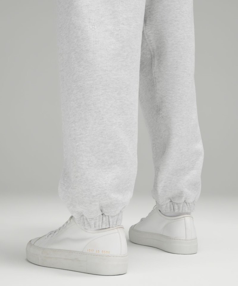 Lululemon Scuba Mid-Rise Oversized Jogger *Regular Heathered Core Ultra Light Grey Online Outlet Sale