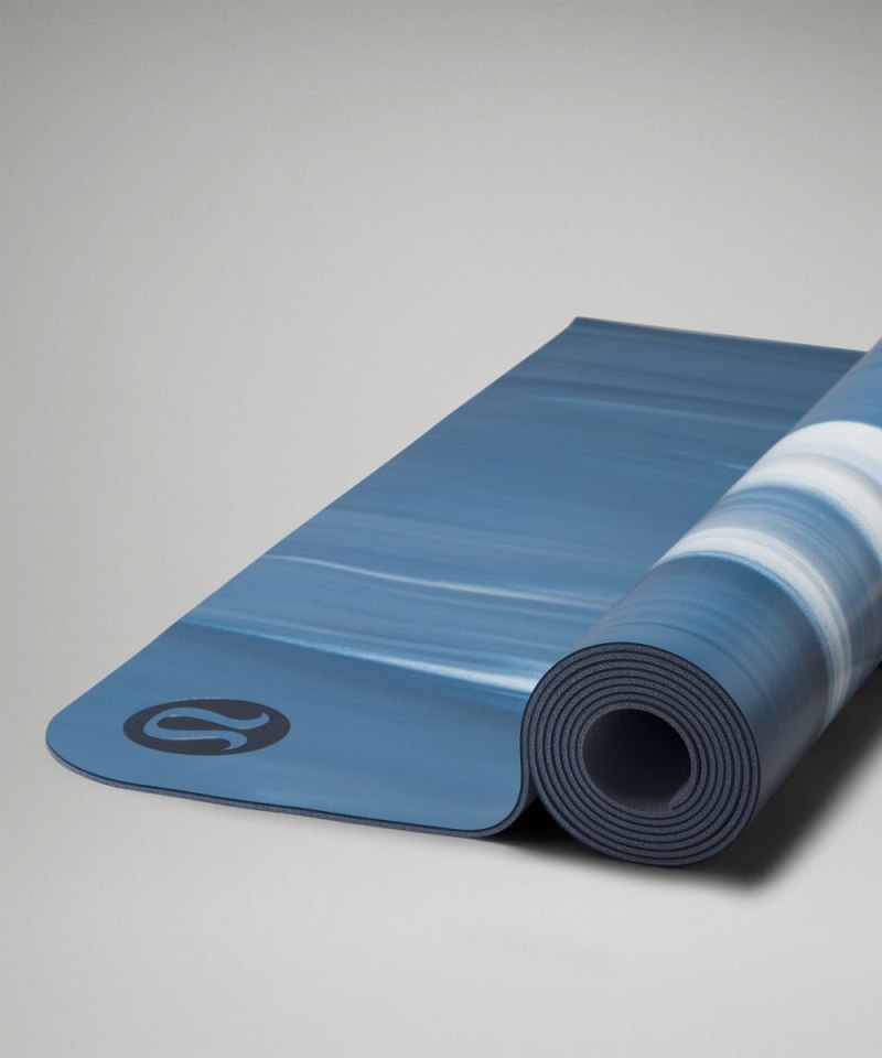 Lululemon The Mat 3mm *Made With FSC™ Certified Rubber Soft Denim / Pastel Blue / White / Pastel Blue Online Outlet Sale