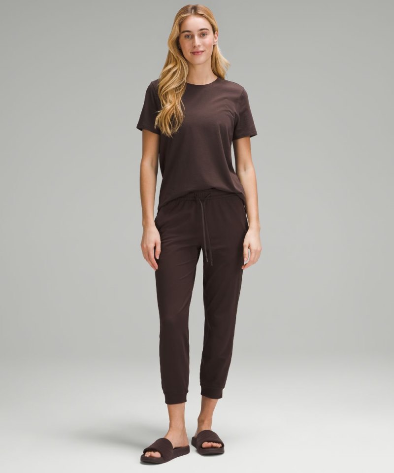 Lululemon Soft Jersey Classic-Fit Mid-Rise Jogger Espresso (not available) Online Outlet Sale