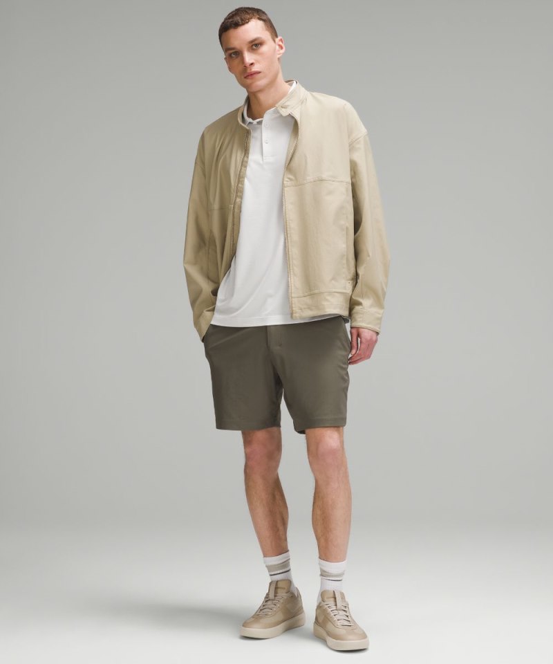 Lululemon Evolution Short-Sleeve Polo Shirt Light Vapor Online Outlet Sale