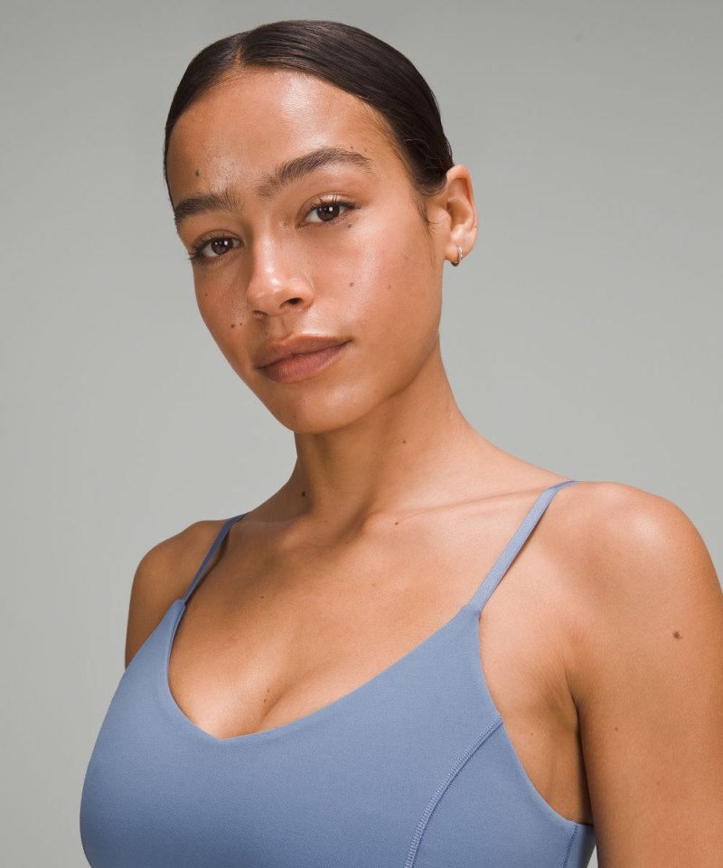 Lululemon lululemon Align™ Cropped Cami Tank Top *C / D Cup Oasis Blue Online Outlet Sale