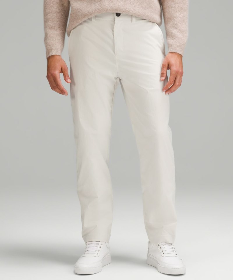 Lululemon Relaxed-Tapered Smooth Twill Trouser Bone Online Outlet Sale