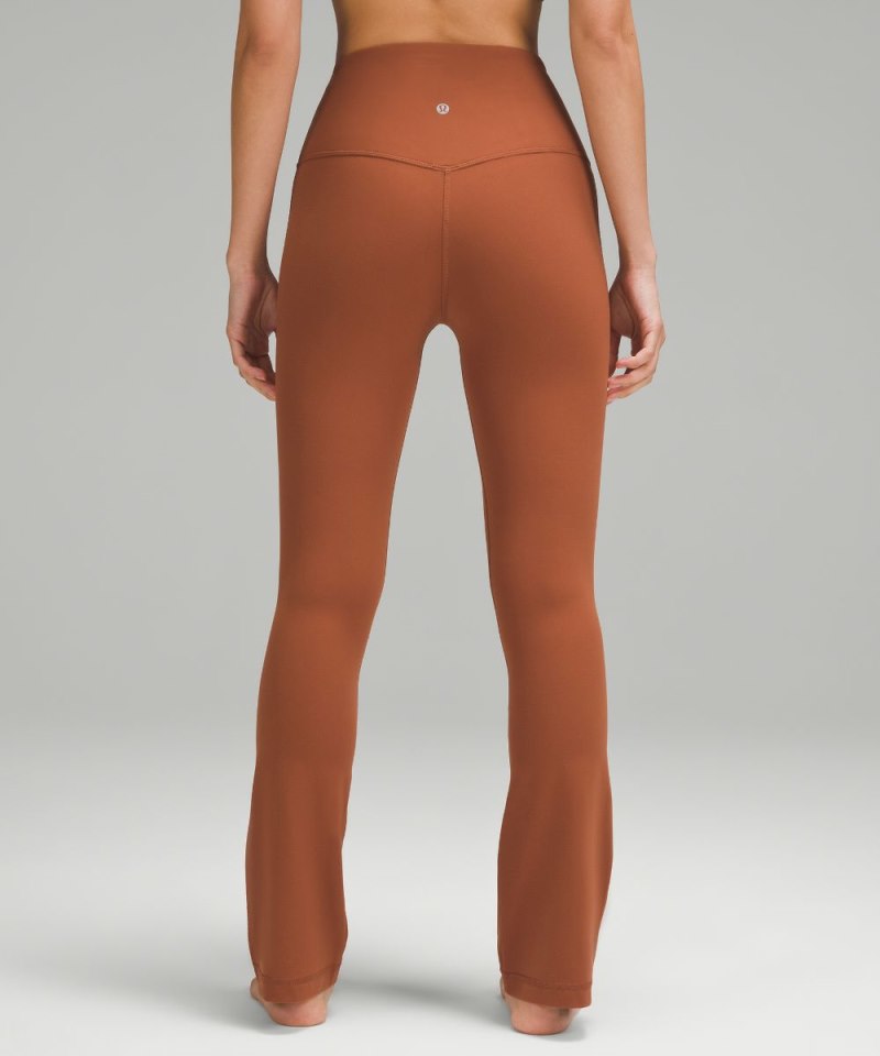 Lululemon lululemon Align™ High-Rise Mini-Flared Pant *Extra Short Sable Online Outlet Sale