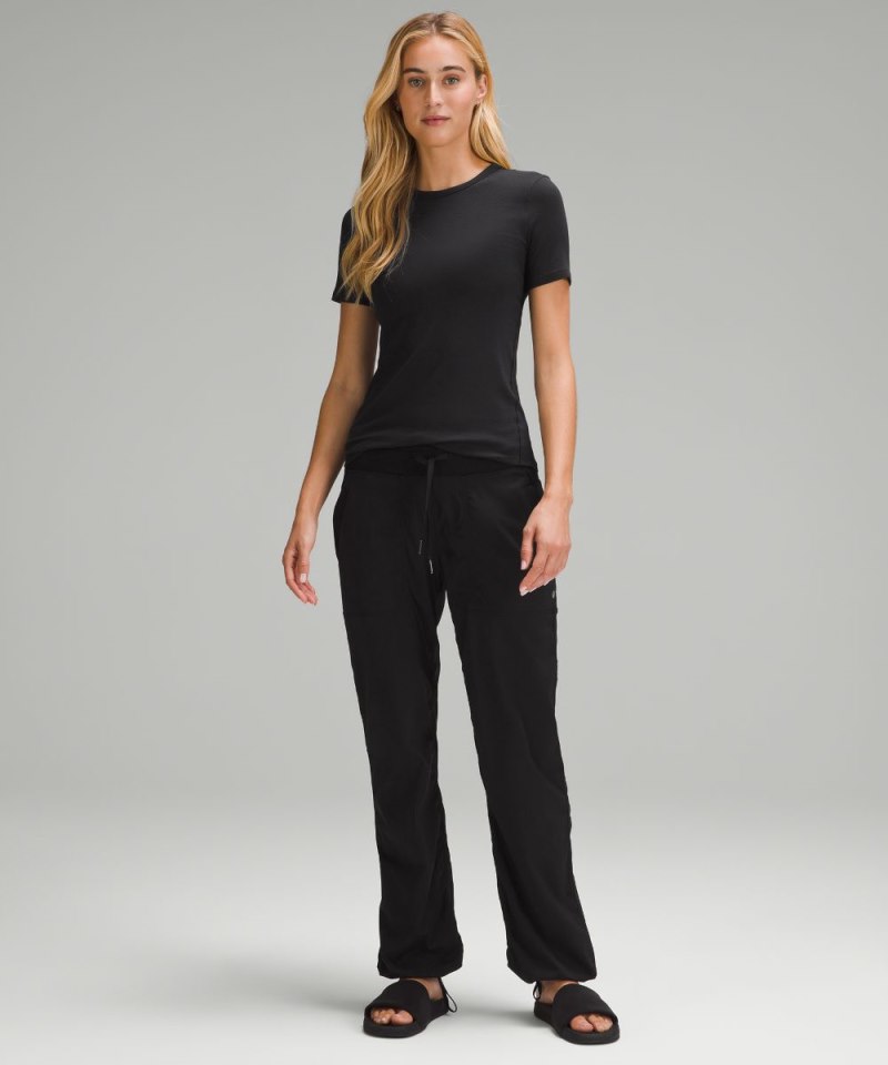 Lululemon Dance Studio Mid-Rise Pant *Short Black Online Outlet Sale