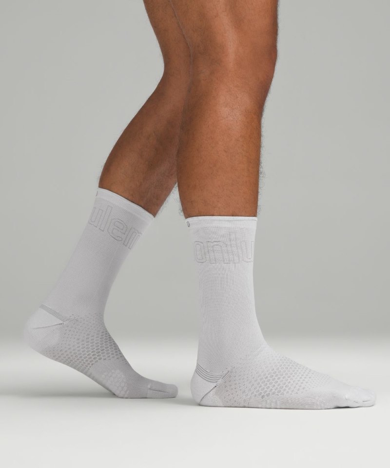 Lululemon Men's MacroPillow Crew Socks White Online Outlet Sale
