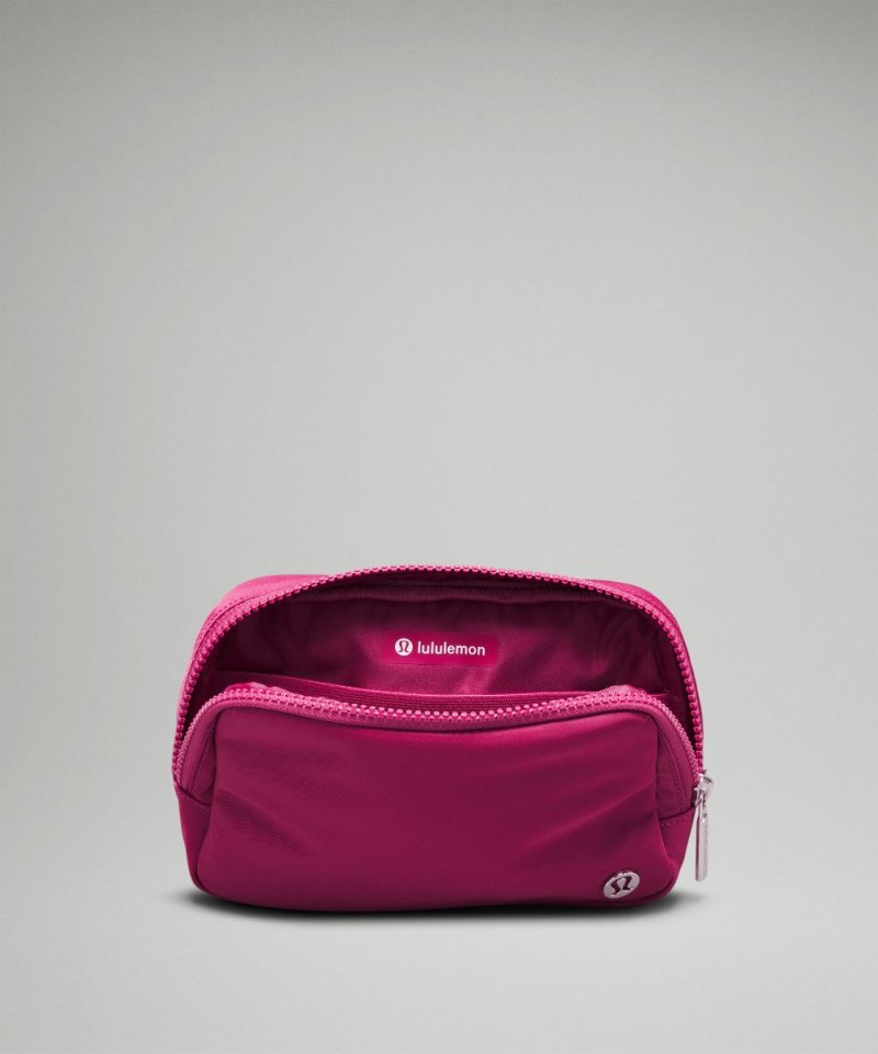 Lululemon Everywhere Belt Bag 1L *Wordmark Washed Mauve / Sakura Pink / White Online Outlet Sale