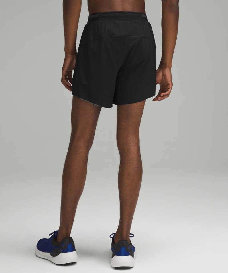 Lululemon Fast and Free Linerless Short 6" Black Online Outlet Sale