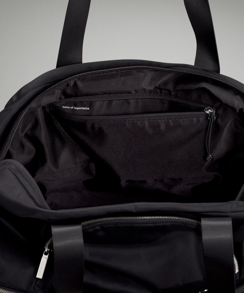 Lululemon City Adventurer Duffle Bag 29L Black Online Outlet Sale