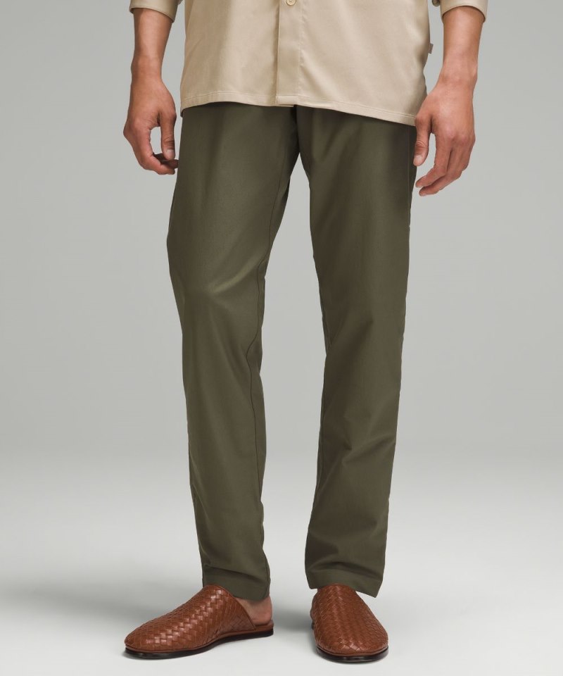 Lululemon ABC Classic-Fit Trouser 30"L *Smooth Twill Army Green Online Outlet Sale