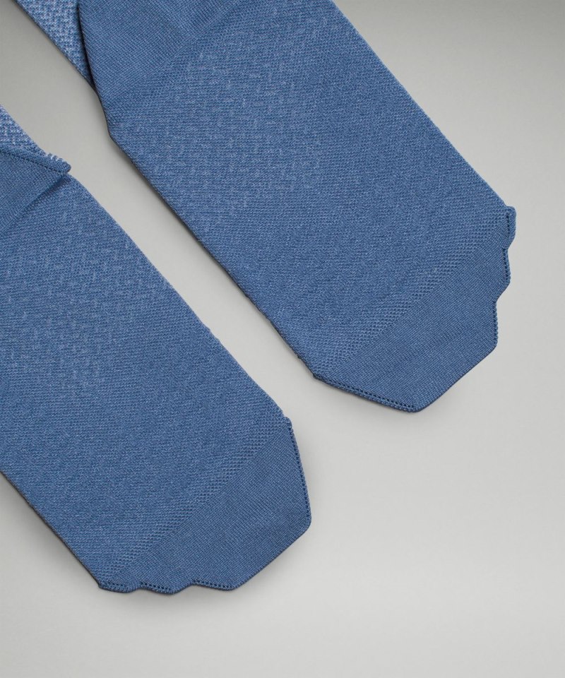Lululemon Men's MicroPillow Compression Knee-High Running Socks *Light Cushioning Oasis Blue Online Outlet Sale