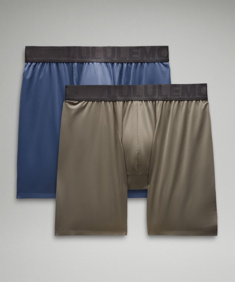 Lululemon Built to Move Boxer 5" *2 Pack Shade / Rover Online Outlet Sale
