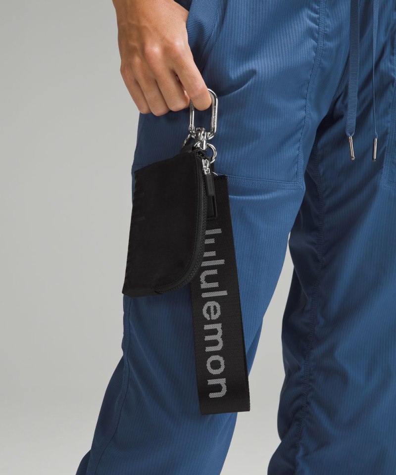 Lululemon Clippable Card Pouch Black Online Outlet Sale