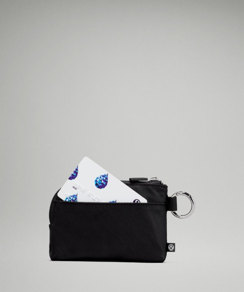 Lululemon Clippable Card Pouch Black Online Outlet Sale