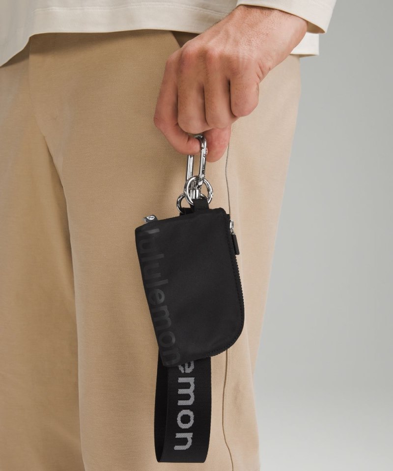 Lululemon Clippable Card Pouch Black Online Outlet Sale
