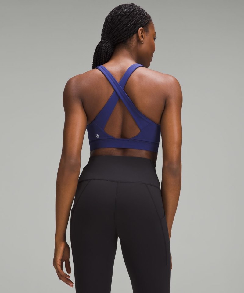 Lululemon Envital Bra *Medium Support, D / DD Cup Larkspur Online Outlet Sale