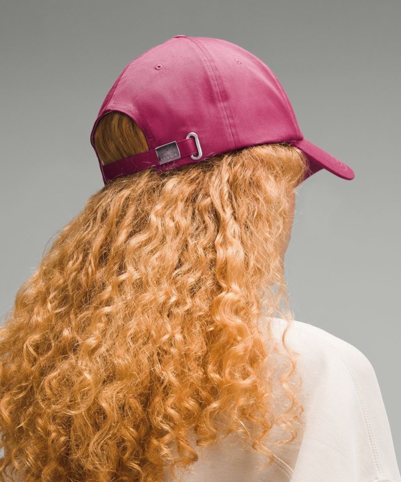 Lululemon Classic Unisex Ball Cap *Wordmark Washed Mauve / Vitapink Online Outlet Sale