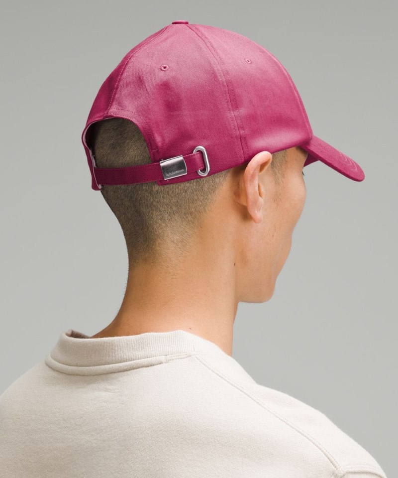 Lululemon Classic Unisex Ball Cap *Wordmark Washed Mauve / Vitapink Online Outlet Sale