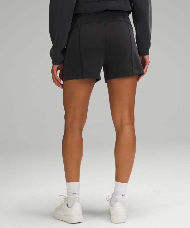 Lululemon Softstreme High-Rise Short 4" Black Online Outlet Sale