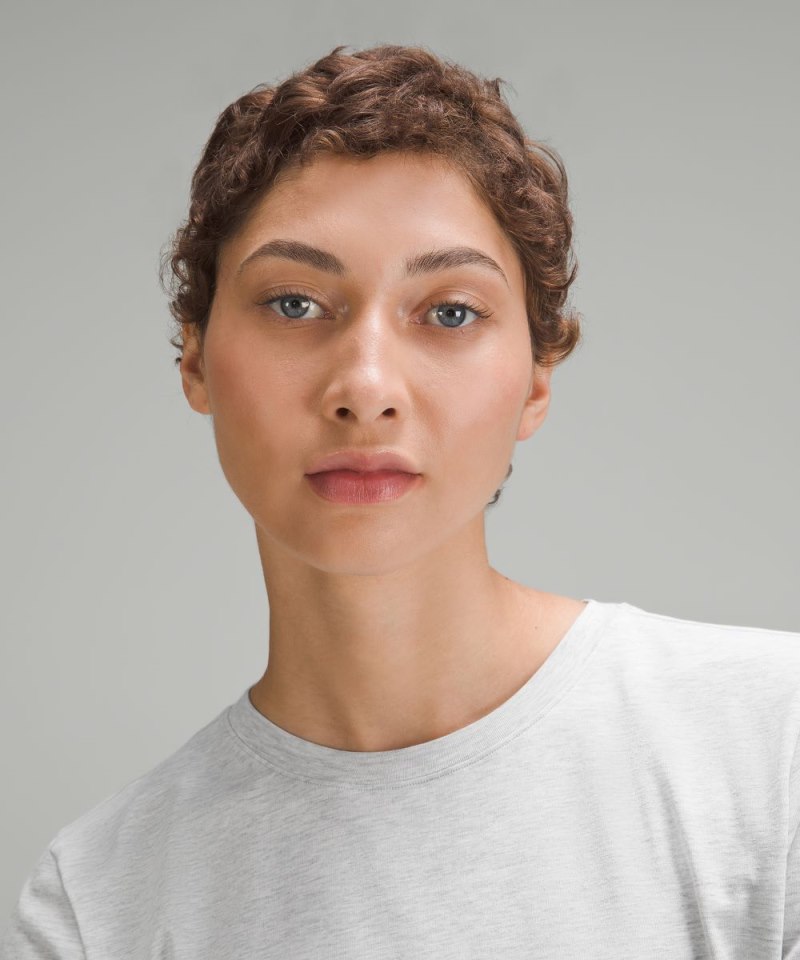 Lululemon Love Long-Sleeve Shirt Heathered Core Ultra Light Grey Online Outlet Sale