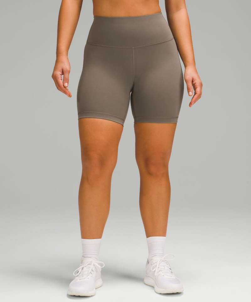 Lululemon Wunder Train Contour Fit High-Rise Short 6" Nomad Online Outlet Sale