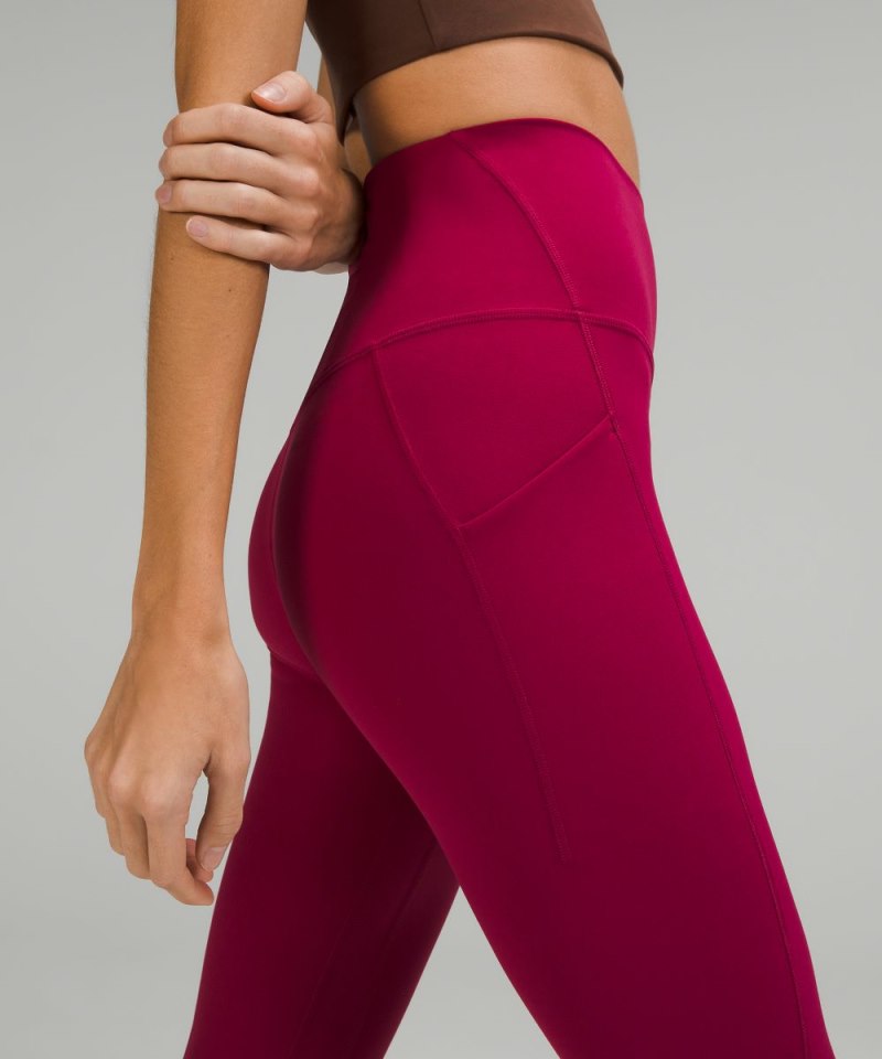Lululemon lululemon Align™ High-Rise Pant with Pockets 25" Pomegranate Online Outlet Sale