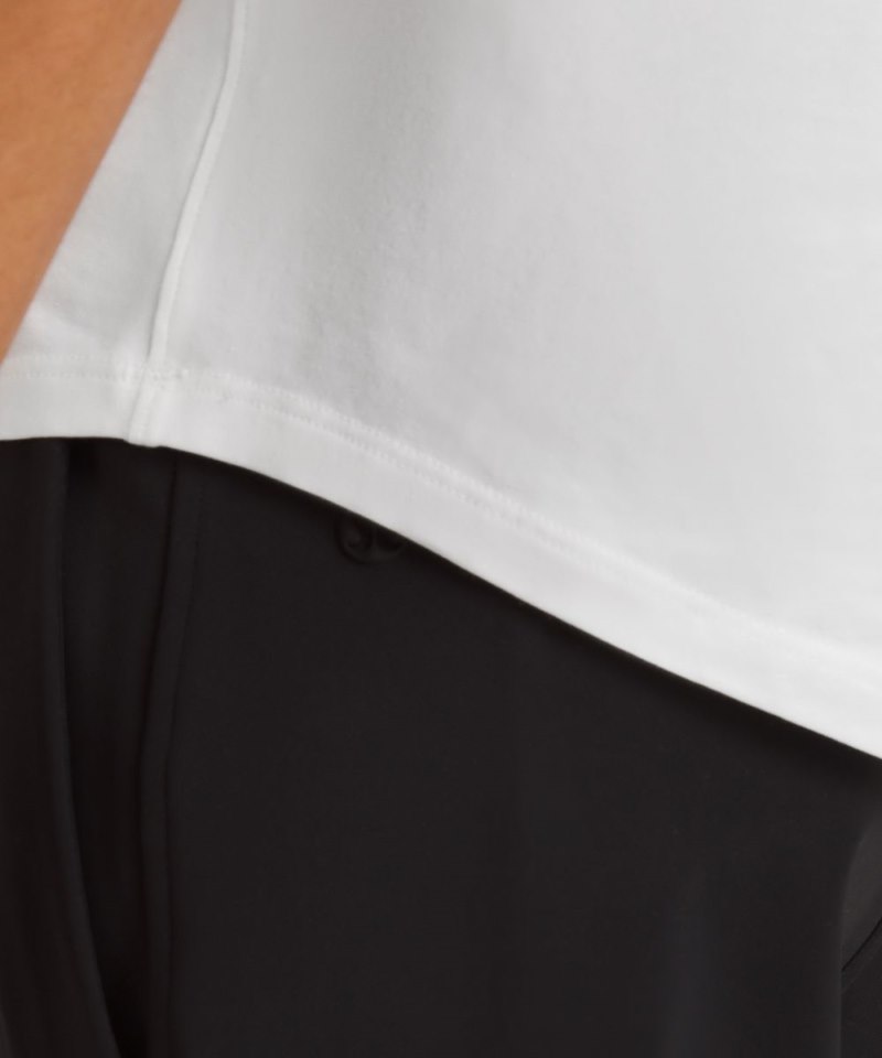 Lululemon Love Curved-Hem Crewneck T-Shirt White Online Outlet Sale