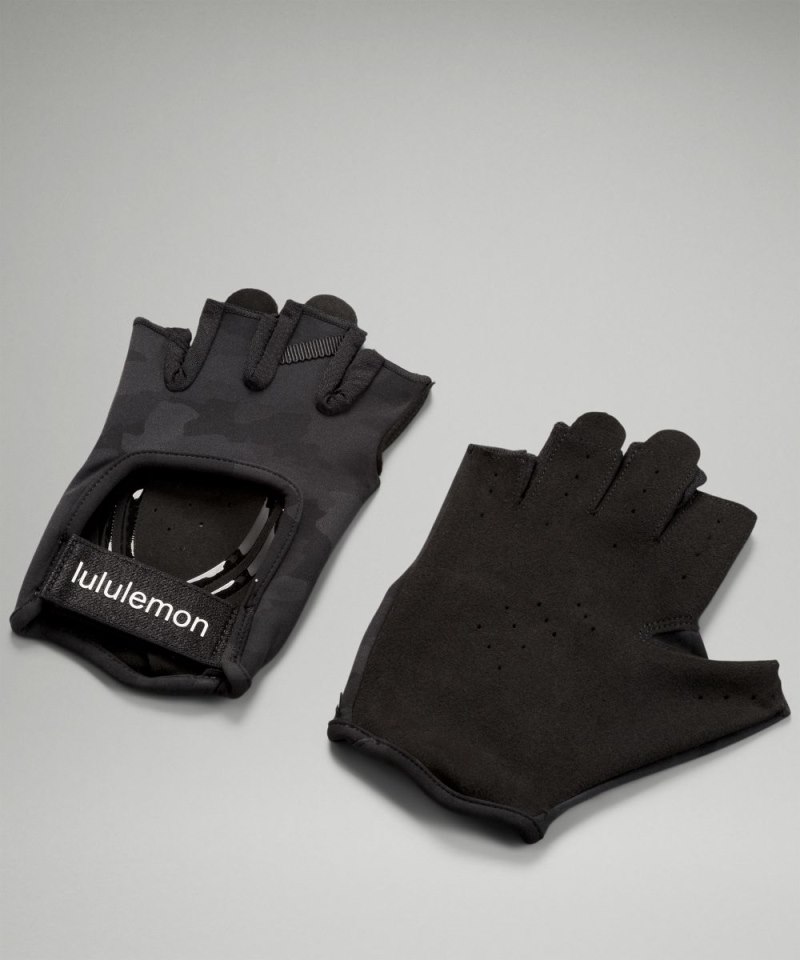 Lululemon Wunder Train Gloves Heritage 365 Camo Mini Deep Coal Multi / Black Online Outlet Sale