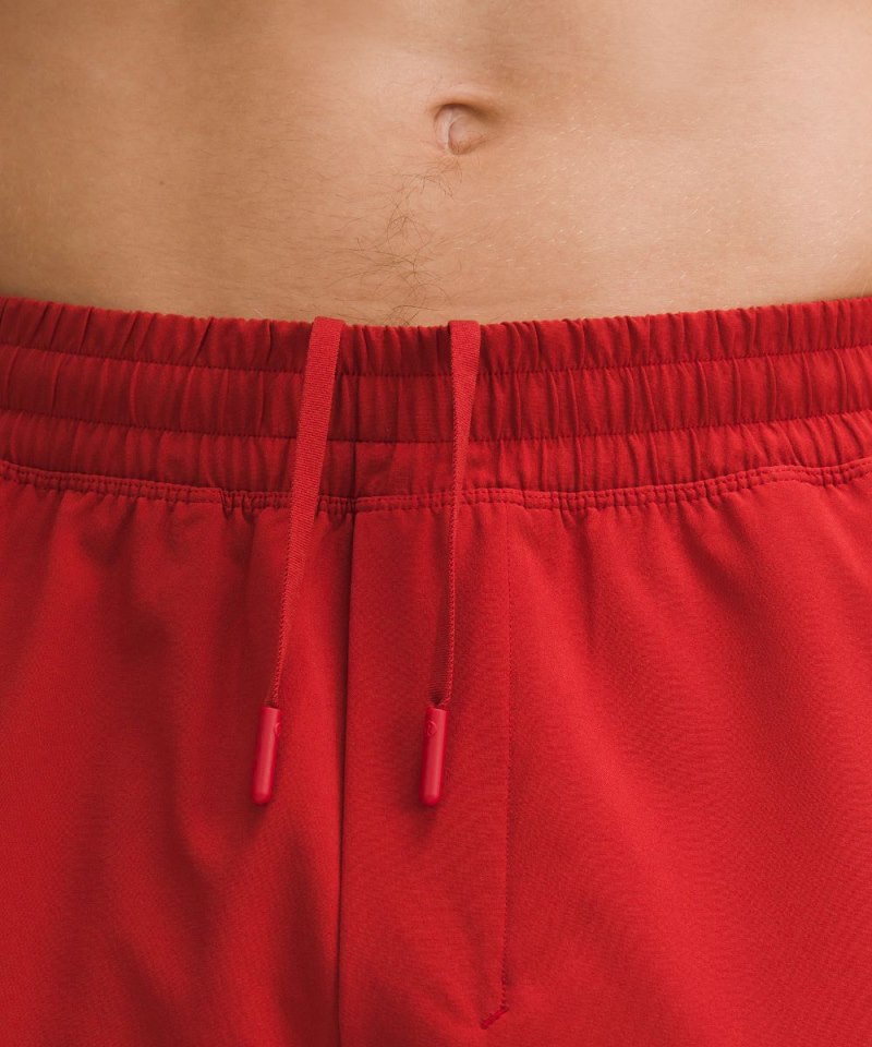 Lululemon Pace Breaker Linerless Short 5" Sport Red Online Outlet Sale