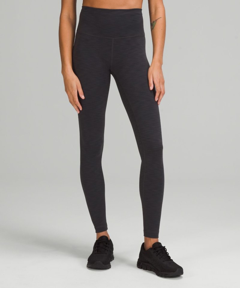 Lululemon Wunder Train High-Rise Tight 28" Heathered Graphite Grey Online Outlet Sale