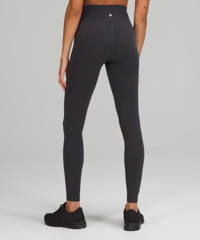 Lululemon Wunder Train High-Rise Tight 28" Heathered Graphite Grey Online Outlet Sale