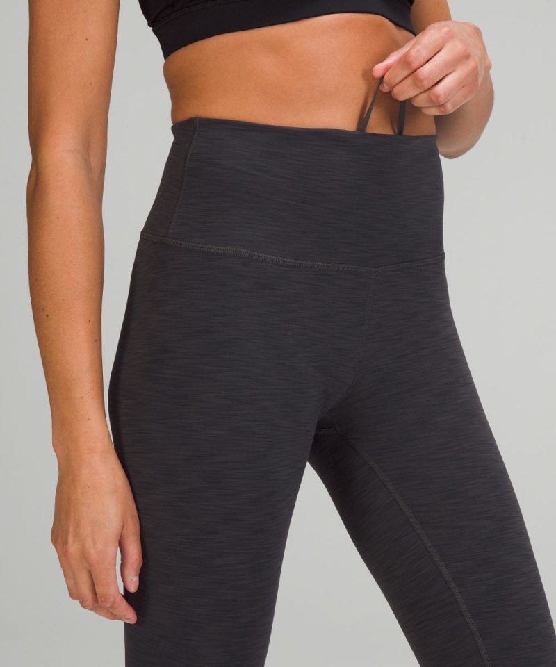 Lululemon Wunder Train High-Rise Tight 28" Heathered Graphite Grey Online Outlet Sale