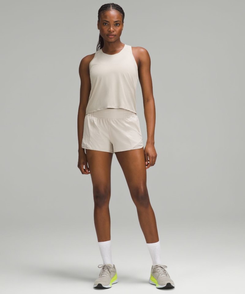 Lululemon Hotty Hot High-Rise Lined Short 2.5" Mojave Tan Online Outlet Sale