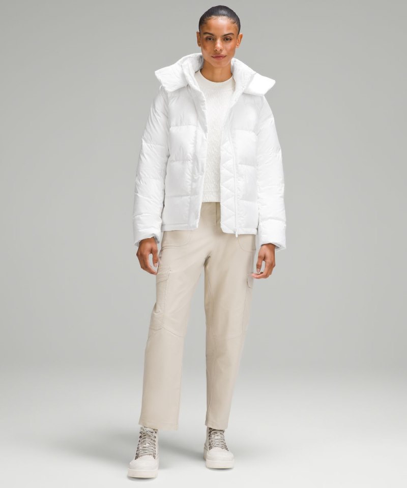 Lululemon Wunder Puff Jacket White Online Outlet Sale