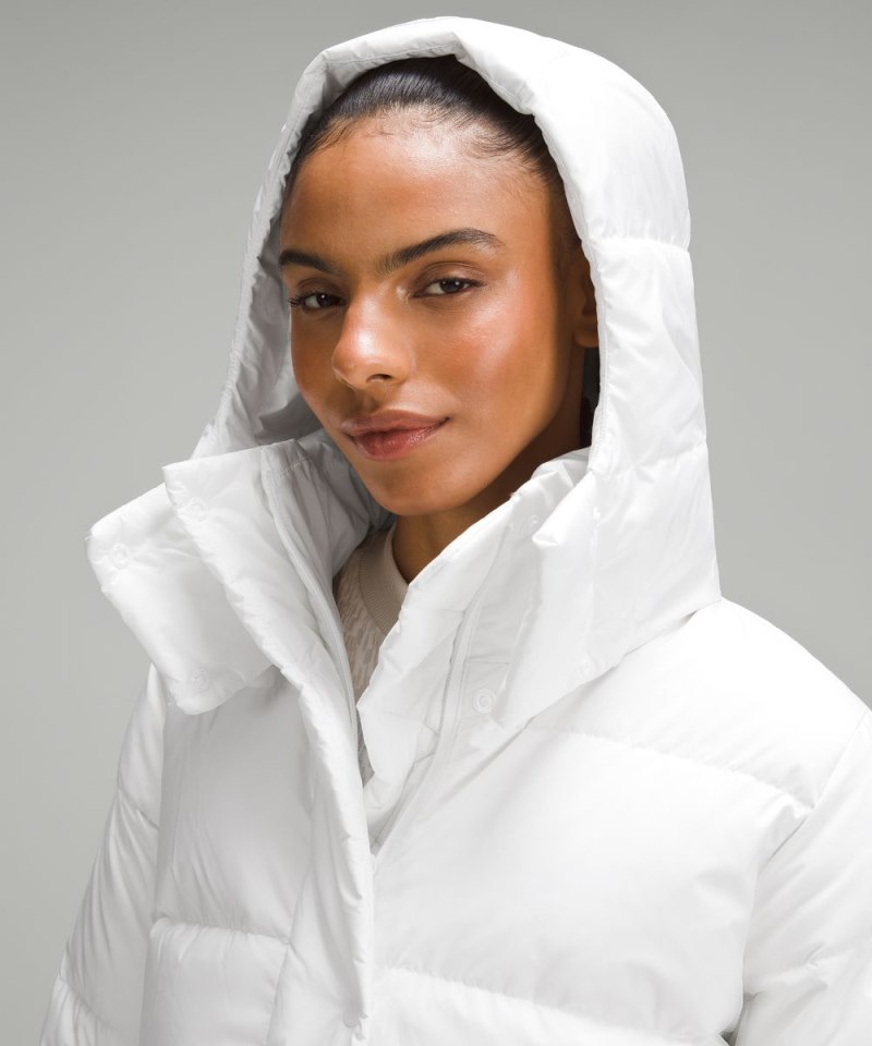 Lululemon Wunder Puff Jacket White Online Outlet Sale