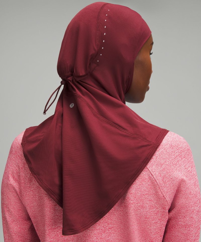 Lululemon Women's Lightweight Performance Hijab Night Red Online Outlet Sale