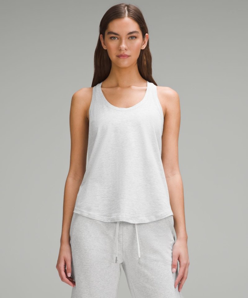 Lululemon Love Tank Top Heathered Core Ultra Light Grey Online Outlet Sale