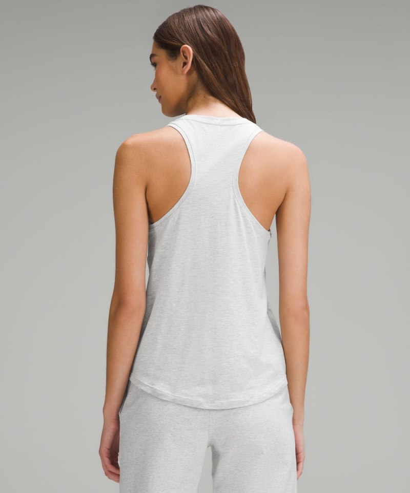 Lululemon Love Tank Top Heathered Core Ultra Light Grey Online Outlet Sale