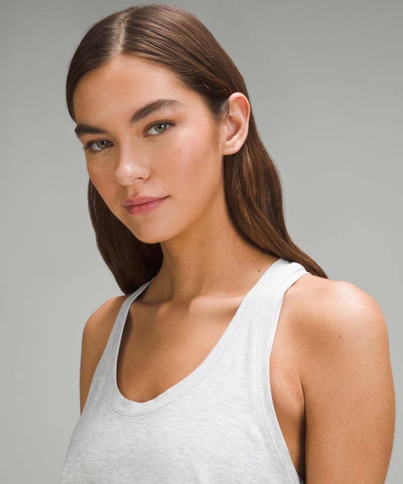 Lululemon Love Tank Top Heathered Core Ultra Light Grey Online Outlet Sale